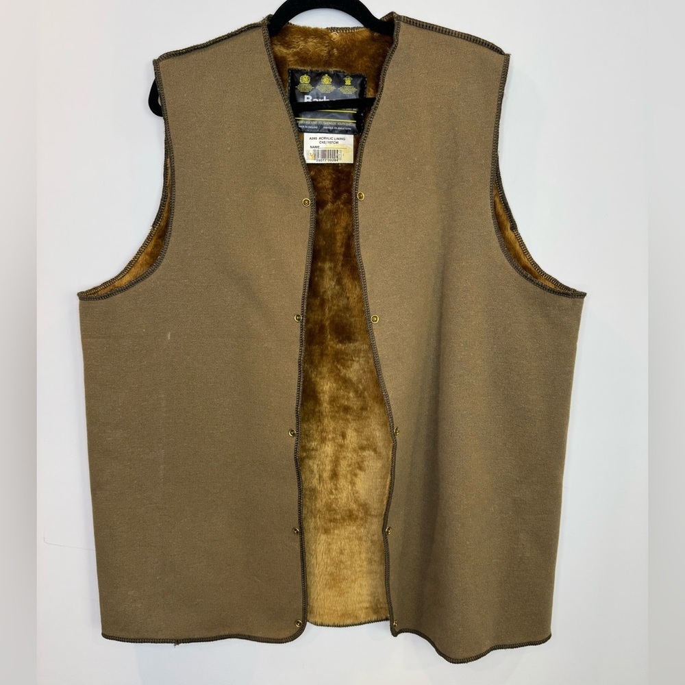 Barbour A295 mens Warm Pile Acrylic Lining Waistcoat size C42/107CM